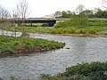 River Sülz flowing into river Agger