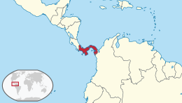 Map of Panama