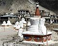 Chorten in Ladakh region