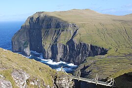 Ásmundurstakkur west of Sandvík