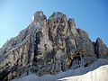 Zwölferkofel in the Sexten Dolomites