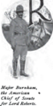 Second photo of Burnham, Chief of Scouts, serving in South Africa during the Second Boer War, 1900.