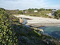 La plage de Rospico à marée basse 1.