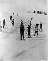 Skiing in Gatineau.