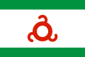 The flag of Ingushetia