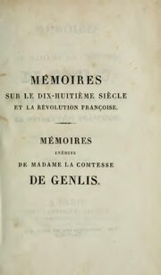 Thumbnail for File:Genlis — Mémoires inédits, (ed. Ladvocat), T6.djvu