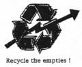 Recycle squat symbol gif.