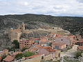 Vista panorámica de la villa desde la torre defensiva llamada la Torreta.