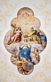 English: Ceiling painting: Coronation of Mary Deutsch: Deckengemälde: Krönung Mariens