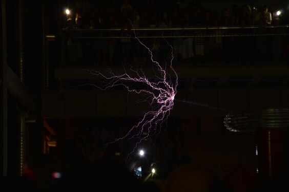 Tesla coil (in Thessaloniki)