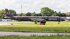 Embraer livery, right side