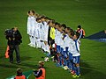 Faroe Islands vs. Italy on 2 September 2011 on Tórsvøllur in Tórshavn.