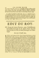 établissement d'un conseil souverain & de quatre sieges royaux dans la coste de l'Isle de S. Domingue, 1685, Wikisource