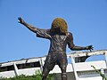 Carlos Valderrama statue