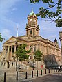 The former Birkenhead town hall at Hamilton Square now houses The Wirral Museum