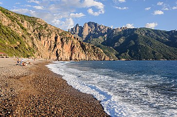 Bussaglia beach, Serriera, Corse - Corsica