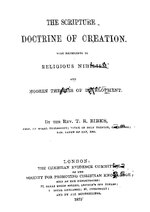 Thumbnail for File:The Scripture Doctrine Of Creation (IA TheScriptureDoctrineOfCreation).pdf