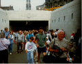 Birkenhead end of the Queensway road tunnel