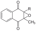 Deutsch: Struktur von Vitamin-K-Epoxid English: Structure of vitamin K epoxide