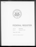 Thumbnail for File:Federal Register 2013-02-27- Vol 78 Iss 39 (IA sim federal-register-find 2013-02-27 78 39).pdf