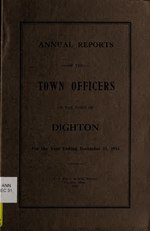 Thumbnail for File:Annual report of the town offices of the town of Dighton (IA annualreportofto1913digh).pdf