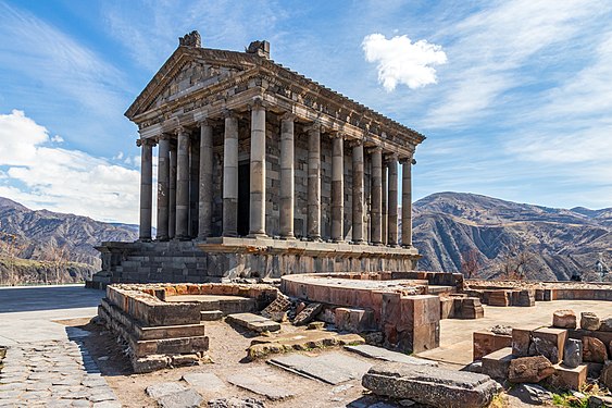 Temple of Garni. Garni, Kotayk Province, Armenia.