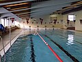 The swimming hall in Vágur where Pál Joensen is training.