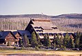 Historic Old Faithful Inn at Yellowstone