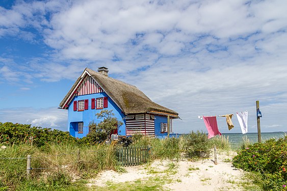 Haus auf dem Graswarder. (2. Platz bei WLM 2017)