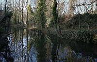 Le canal de la Tortue, plaine de la Poterne, à Lille