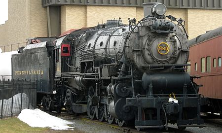 PRR locomotive No. 520