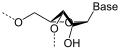 Deutsch: Struktur von RNA, 3'-endo-Konformation English: Structure of RNA, 3'-endo conformation