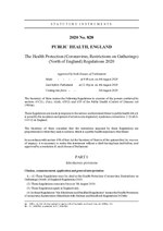 Thumbnail for File:The Health Protection (Coronavirus, Restrictions on Gatherings) (North of England) Regulations 2020 (revoked) (UKSI 2020-828 qp).pdf