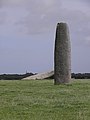 Plourin : le menhir de Kergadiou 4.