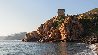 The Genoese tower of Porto