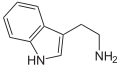 Deutsch: Struktur von Tryptamin English: Structure of Tryptamine