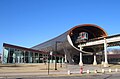 The McCormick Tribune Campus Center on the Green Line