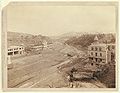 "Hot Springs, S.D." From Club House Hill, S.E., showing Minnekahta and Gillespie Hotels. The Fremont, Elkhorn & M.V. Ry., with old town in distance (1891, LC-DIG-ppmsc-02580)