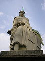 Estatua de Alfonso XI de Castilla en Algeciras.