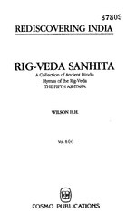 Thumbnail for File:Rediscovering india rig veda sanhita volume 6(V) (IA RediscoveringIndiaRigVedaSanhitaVolume6).pdf