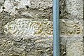 English: Number 1: Ancient relief stone in the south wall of the chapel on the farmstead "Brandlhof" Deutsch: Nummer 1: Antiker Reliefstein in der Südwand der Kapelle beim Wirtschaftsgebäude des „Brandlhof“