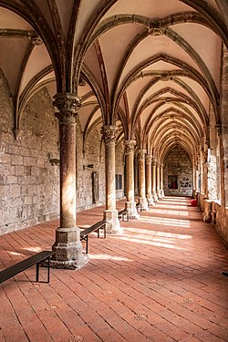 Kloster Walkenried - Blick in den Kreuzgang