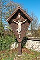 English: Crucifix at the northeastern corner of the old cemetery on Domplatz Deutsch: Kruzifix in der NO-Ecke vom alten Friedhof am Domplatz