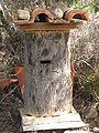 Tradicional beehive handmade with cork - Portugal