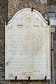 English: Epitaph of Peter Paul Rahoy at the apse Deutsch: Epitaph von Peter Paul Rajoy