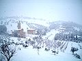 Santuario Madonna della Rosa sotto la neve