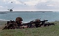 Military Photo of the Year 1999: Two German Soldiers from the Marineschutzkrafte Using MG3 and G36