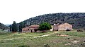 Vista general del caserío de Tóvedas de Abajo, con detalle de la Casa Grande y El Navazo al fondo izquierda.