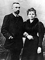 Pierre Curie and Marie Sklodowska-Curie, 1895