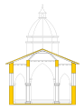 Seccion Transversal Catedral de Tunja